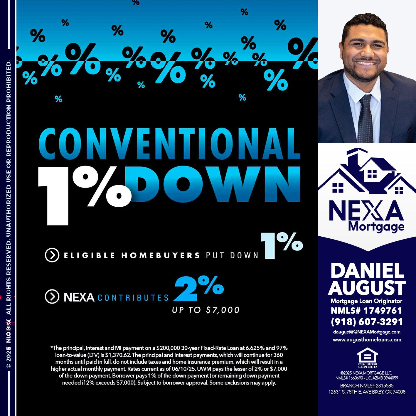 conventional - Daniel August -Mortgage Loan Officer