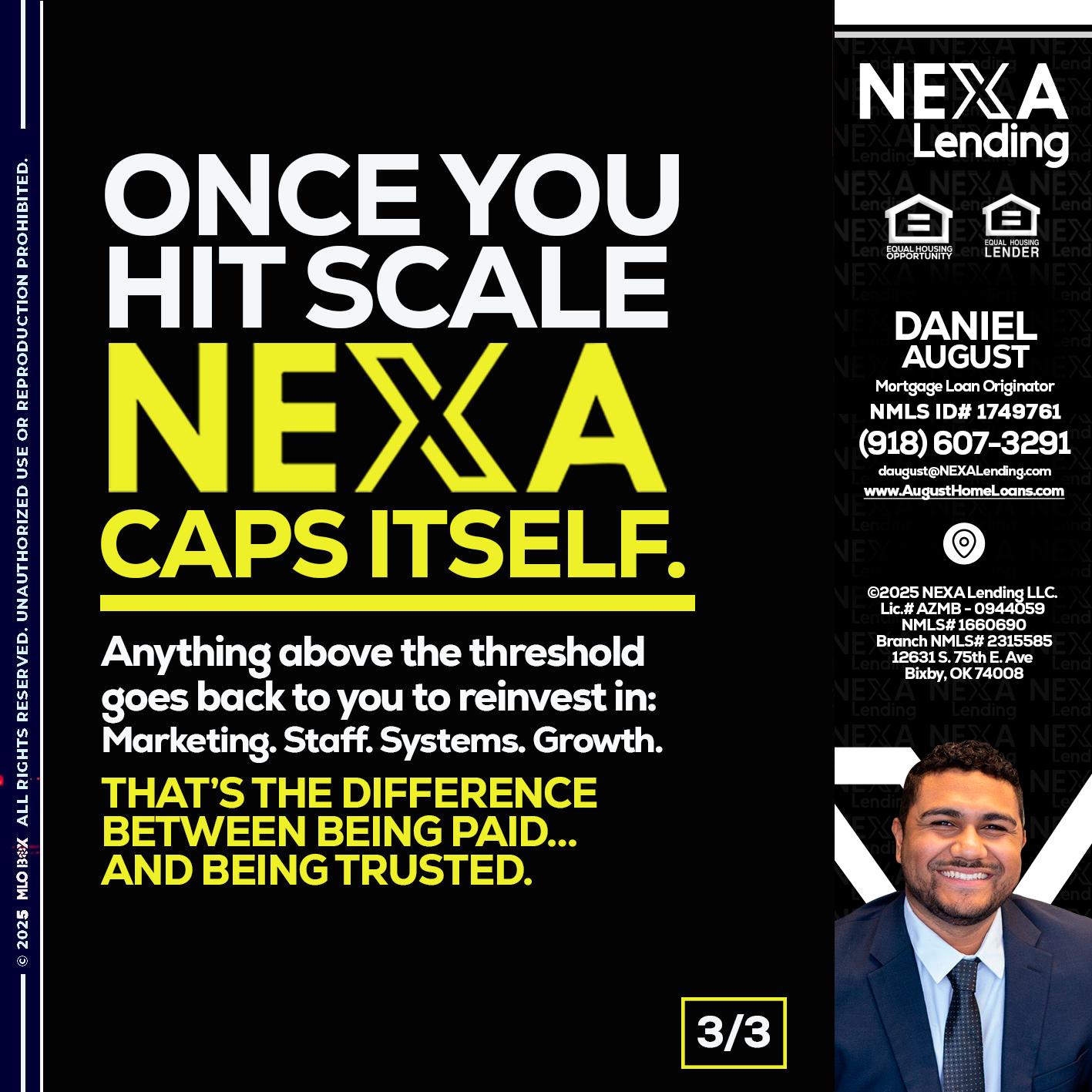 3 OF 3 - Daniel August -Mortgage Loan Officer