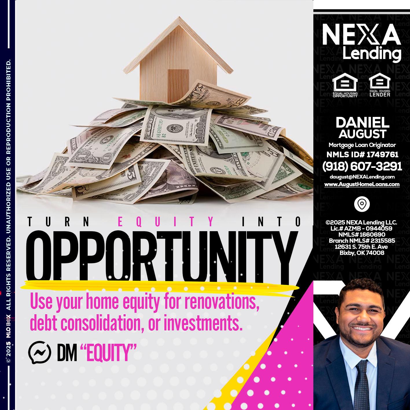 opportunity - Daniel August -Mortgage Loan Officer