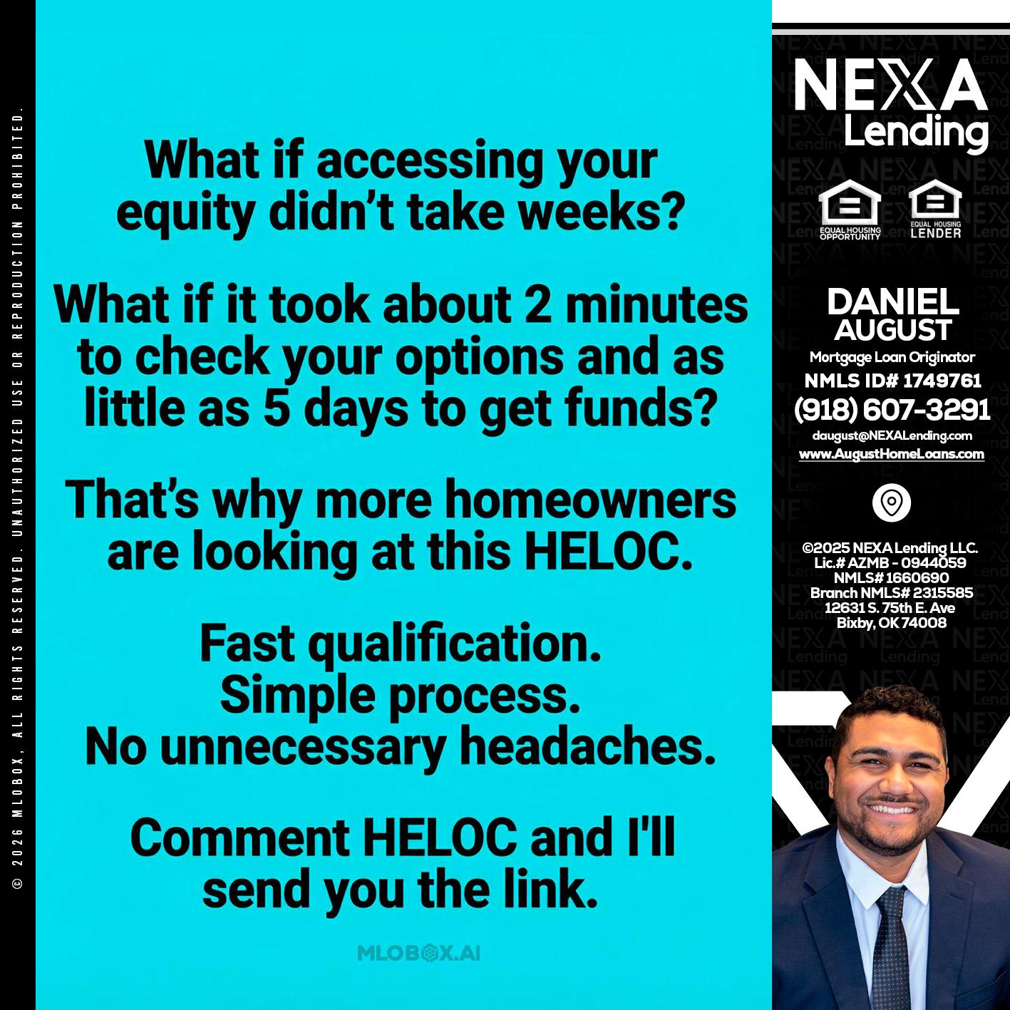 what if - Daniel August -Mortgage Loan Officer