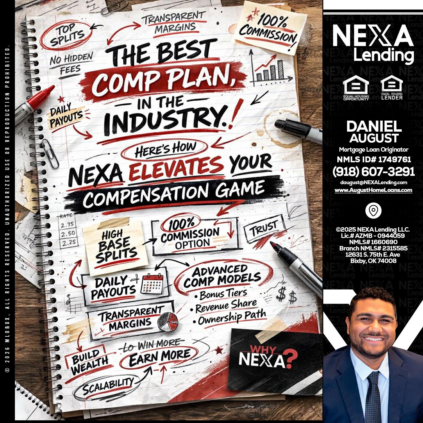 THE BEST COMP - Daniel August -Mortgage Loan Officer